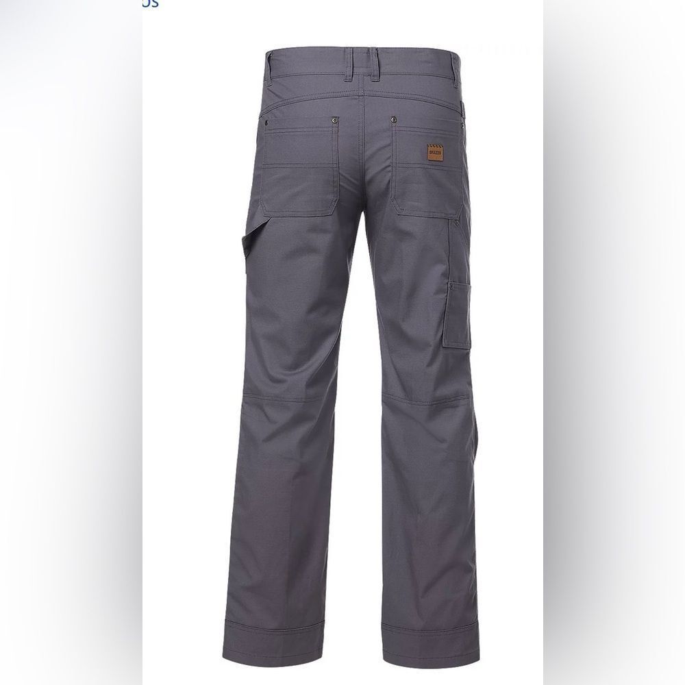 Brazos Carpenter Ripstop Work Pant Grey 32Wx32L NWT - Picture 2 of 10